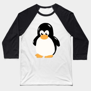 Shiny Little Penguin Baseball T-Shirt